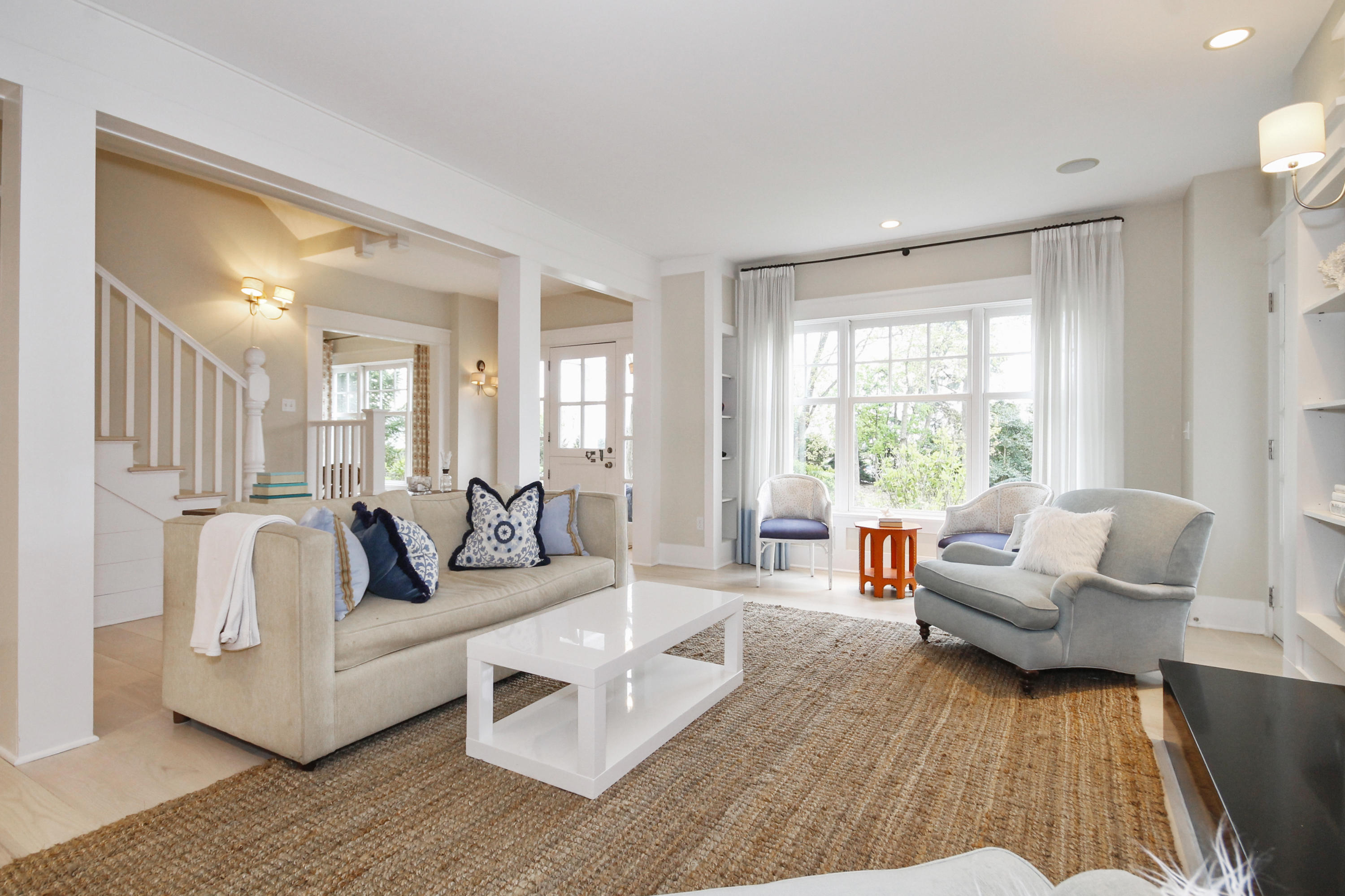 2 Rowayton Avenue Rowayton, CT 06853 - Photo 7 of 43 a living room with furniture and a large window