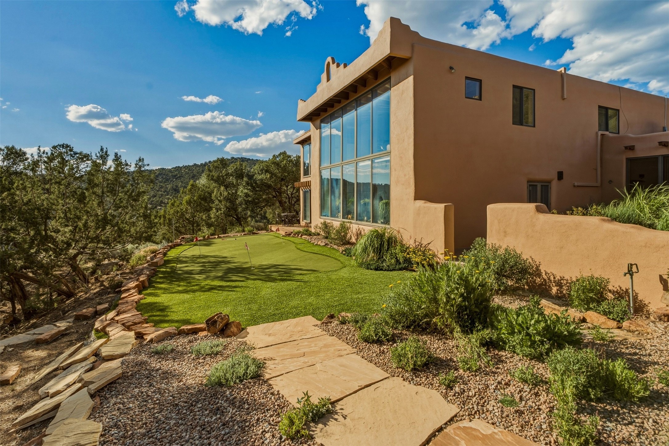 32 Overlook Road Santa Fe, NM 87505 - Photo 59 of 89 West Elevation
