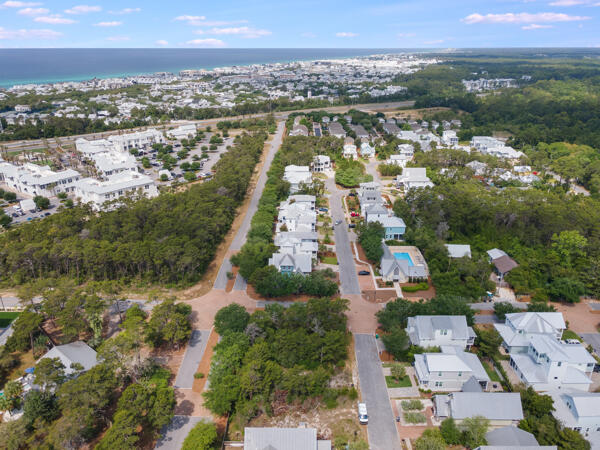 Lot 3 East Willow Mist Rd Inlet Beach Inlet Beach, FL 32461 - Photo 4 of 7 an aerial view of residential building and lake