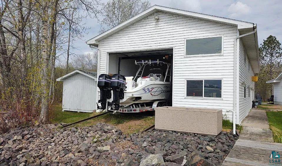 6431 Summit Avenue Washburn, WI 54891 - Photo 24 of 25 View of garage