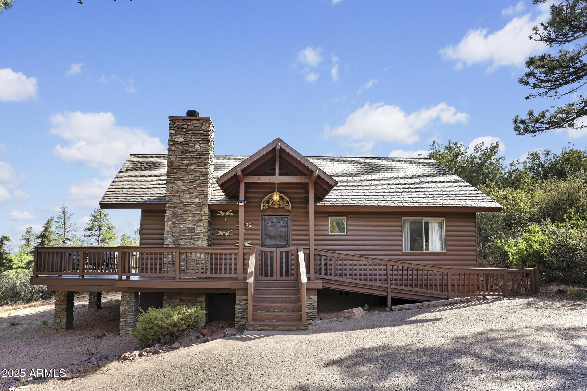 4977 North N Trails Pine, AZ 85544 - Photo 4 of 28 a house view with a outdoor space