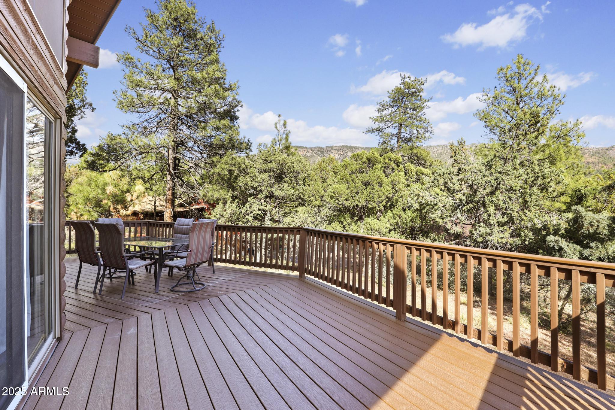 4977 North N Trails Pine, AZ 85544 - Photo 8 of 28 a view of a balcony with chairs