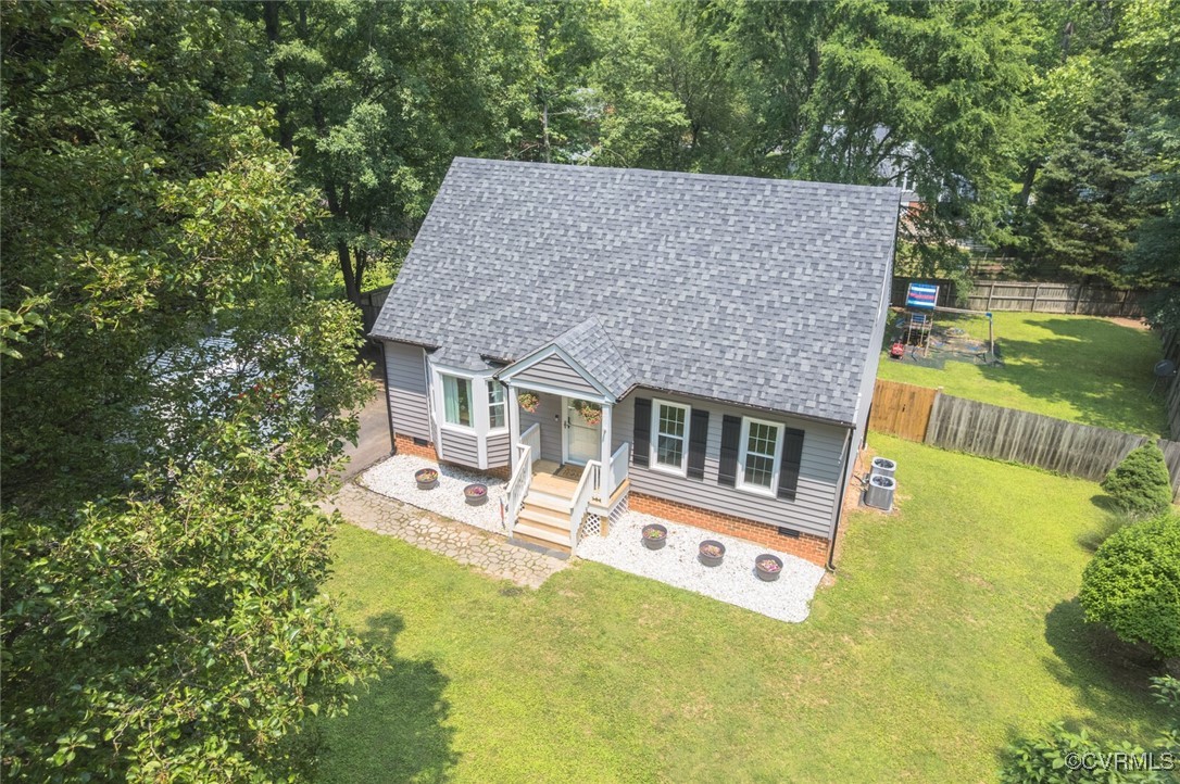 7313 Key Deer Circle Midlothian, VA 23112 - Photo 39 of 45 a house with trees in front of it