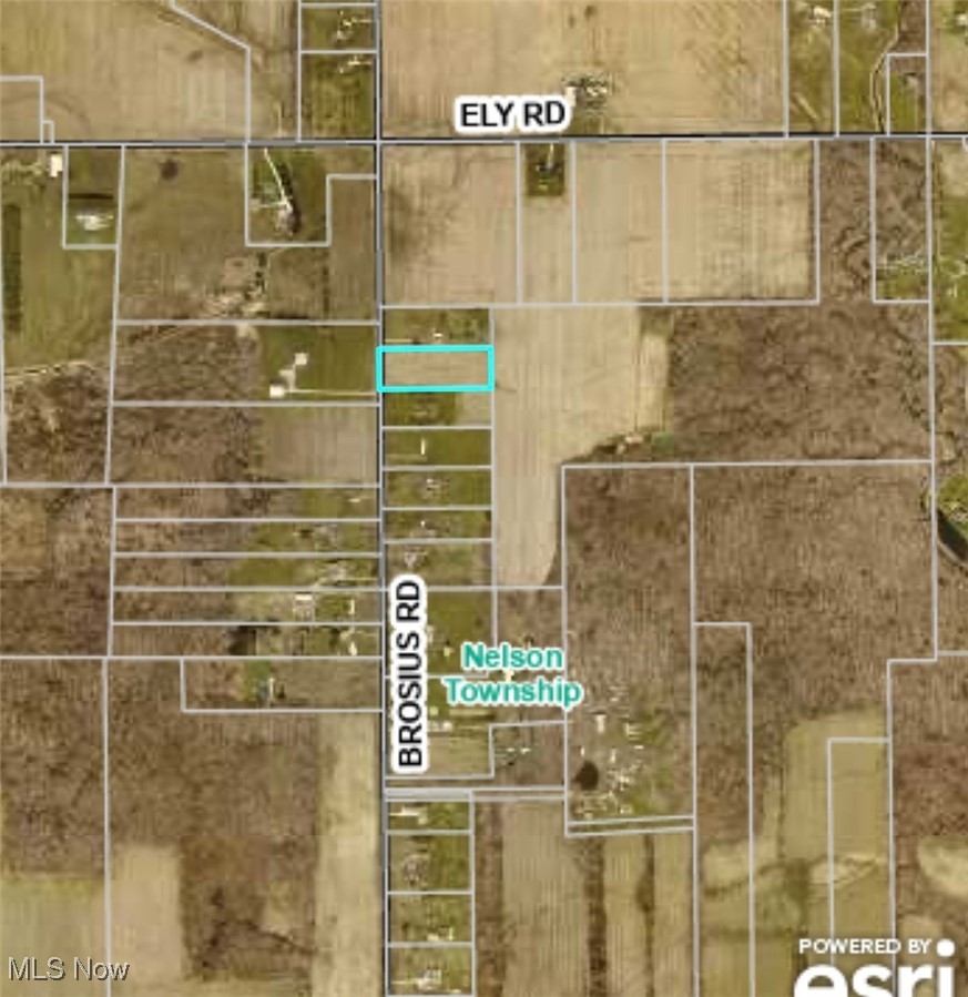 Brosius Road Garrettsville, OH 44231 - Photo 2 of 6 Aerial map of property and surrounding area