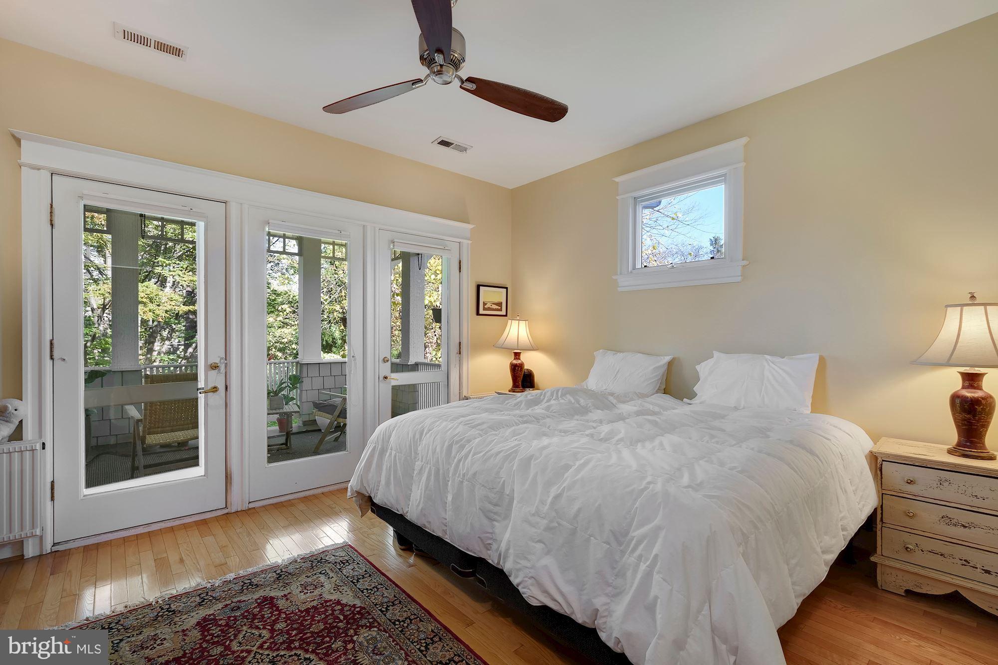 3523 Bradley Lane Chevy Chase, MD 20815 - Photo 15 of 28 Owner's bedroom opens to amazing porch