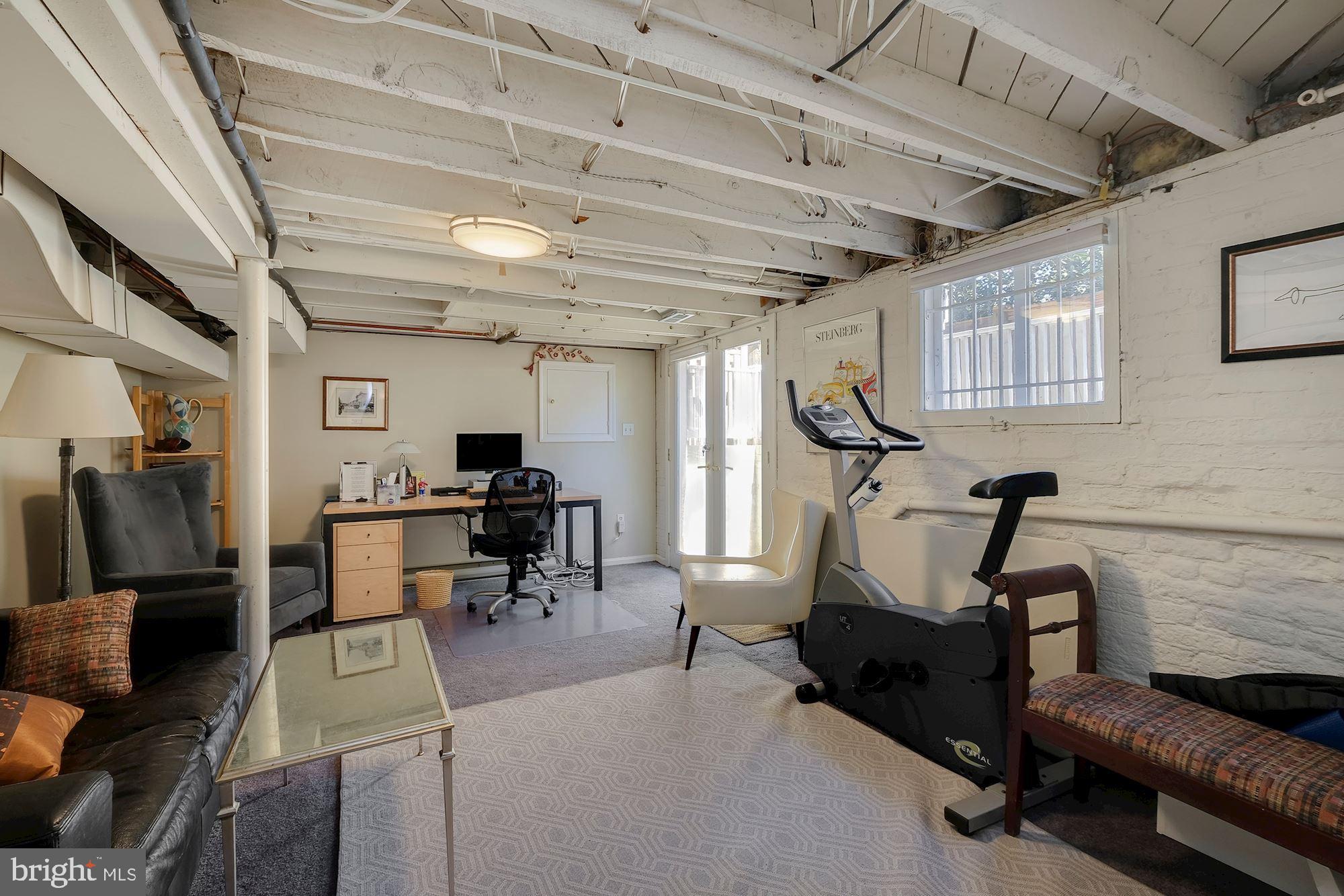 3523 Bradley Lane Chevy Chase, MD 20815 - Photo 19 of 28 Flexible lower level space with good light and exi