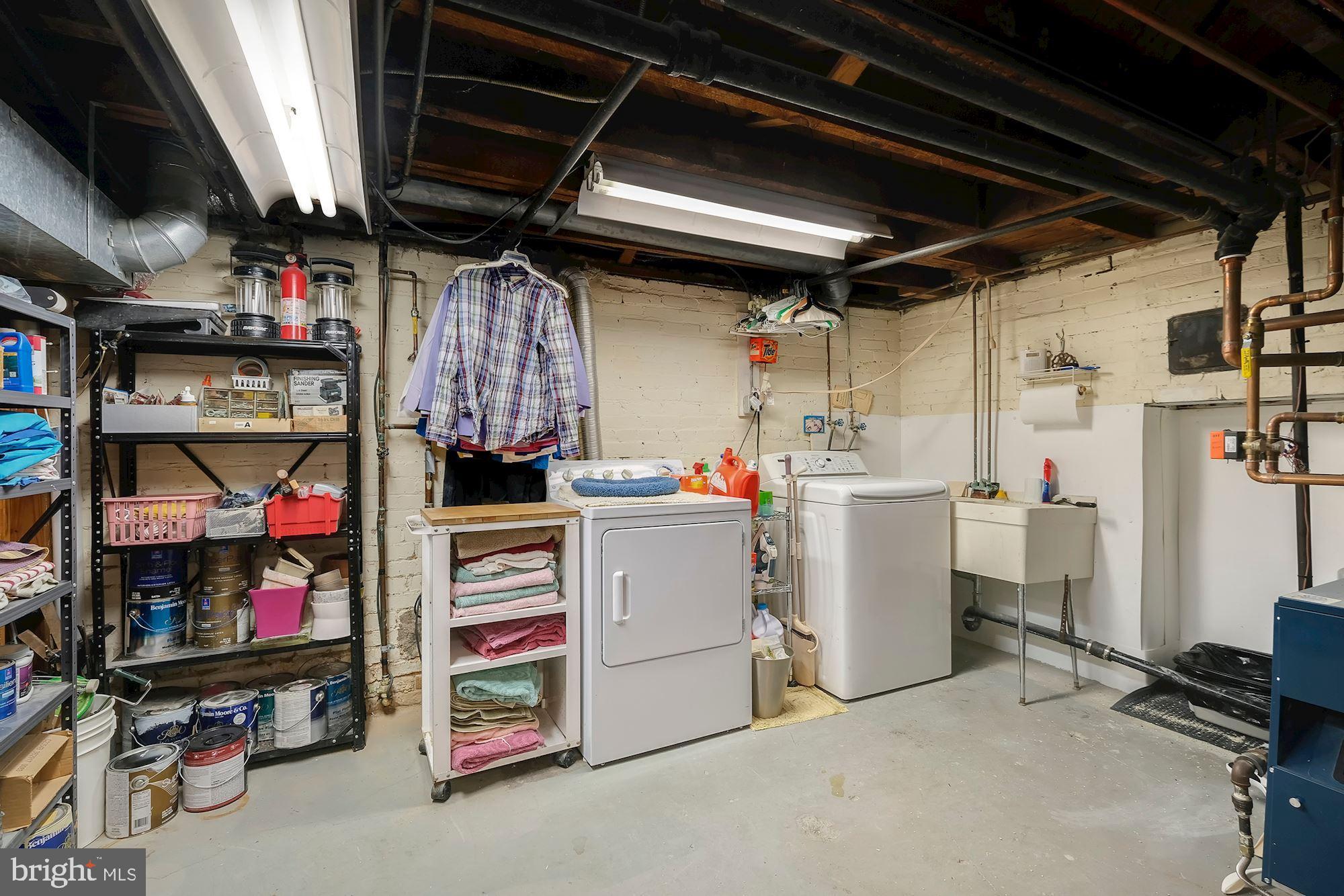 3523 Bradley Lane Chevy Chase, MD 20815 - Photo 22 of 28 Large laundry and utility room