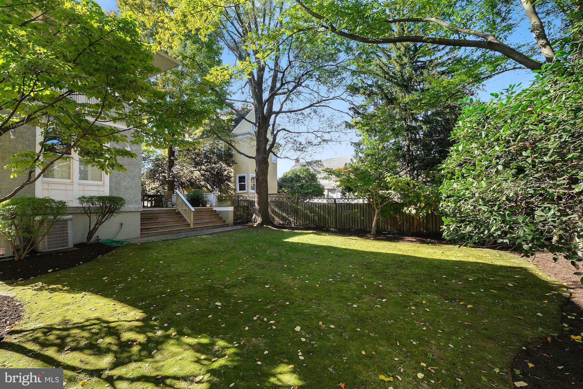 3523 Bradley Lane Chevy Chase, MD 20815 - Photo 27 of 28 Rear yard is fenced