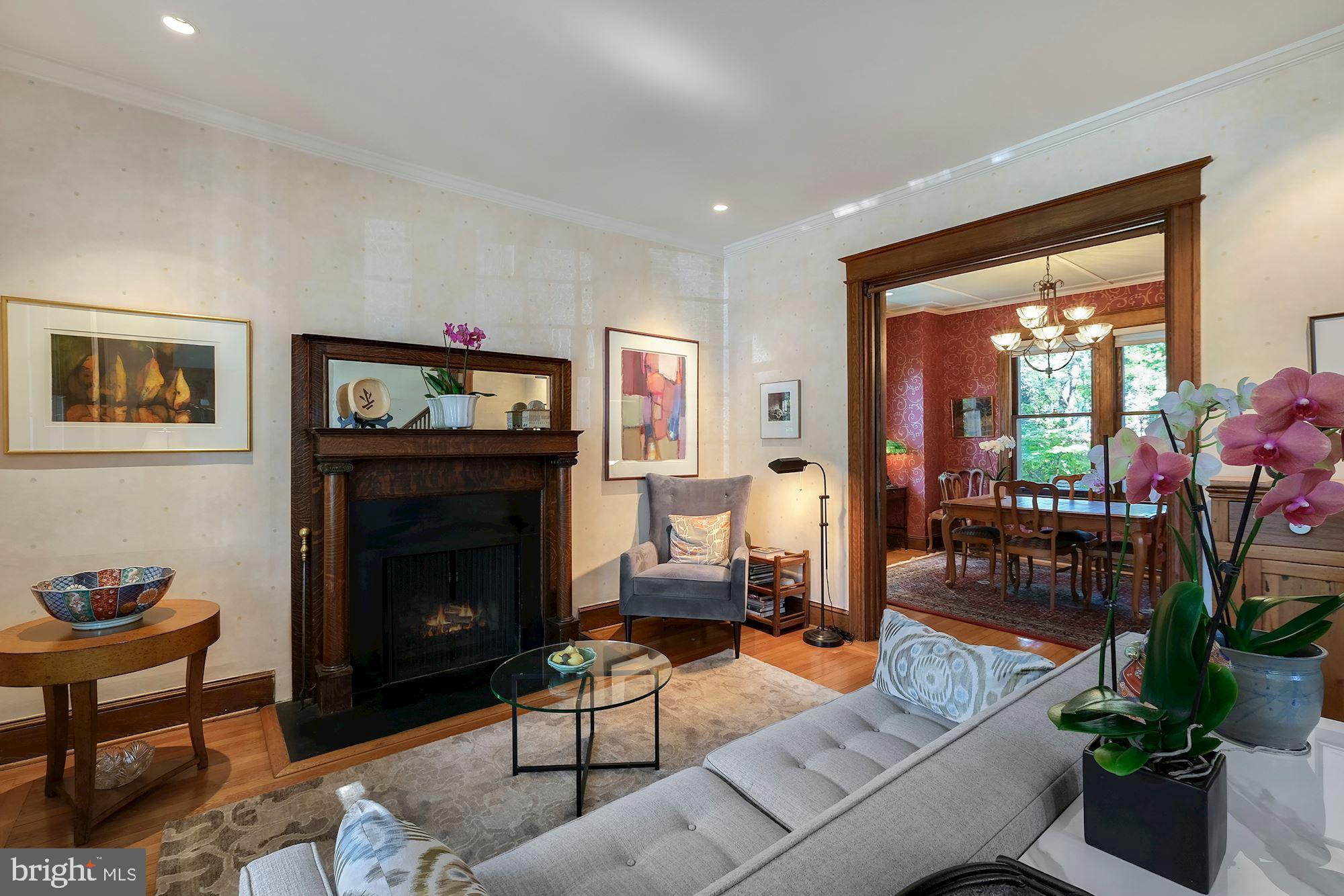 3523 Bradley Lane Chevy Chase, MD 20815 - Photo 6 of 28 Formal living room and dining rooms