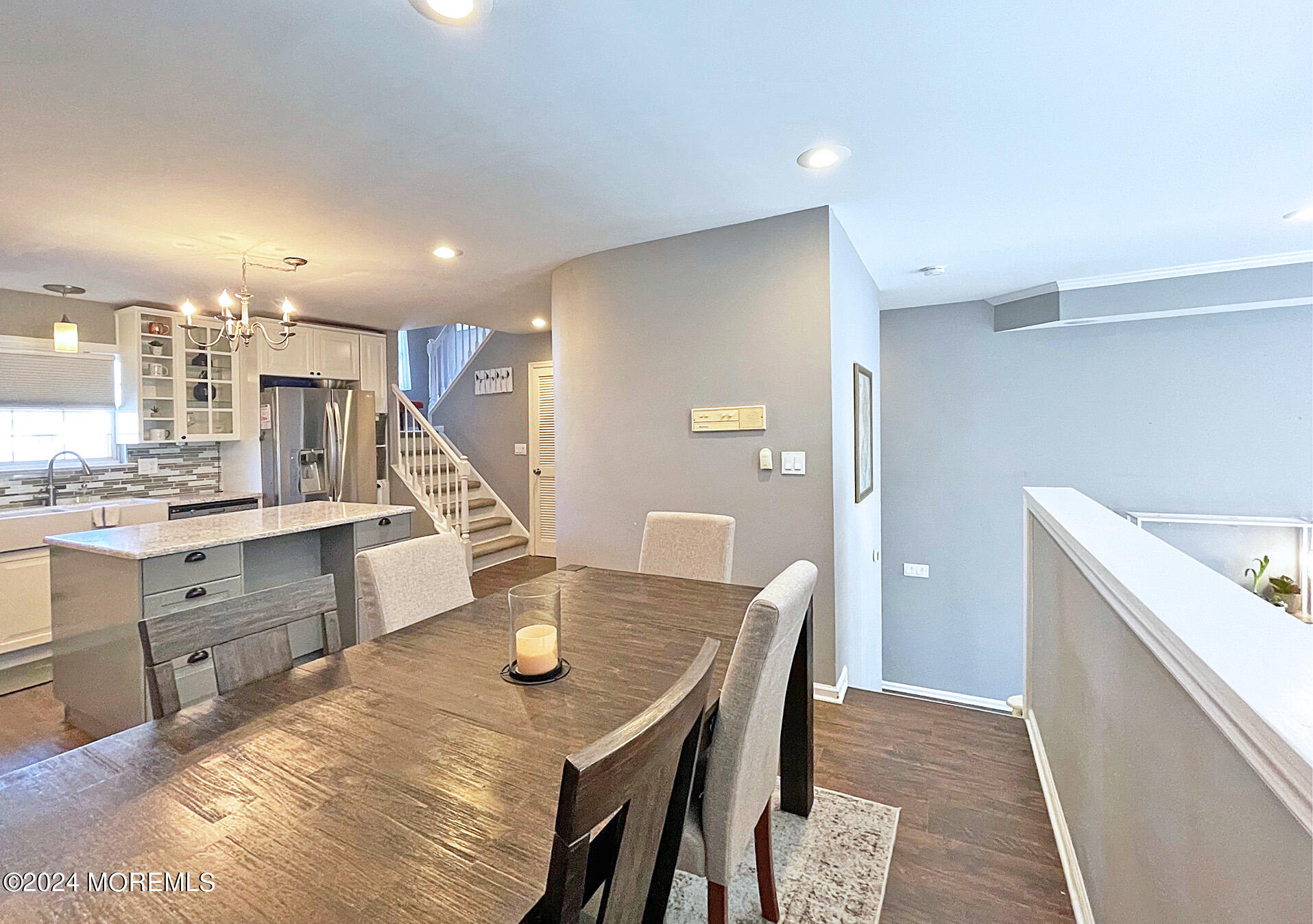 139 3rd Street, Unit 2 Keyport, NJ 07735 - Photo 7 of 36 a view of a kitchen and dining room