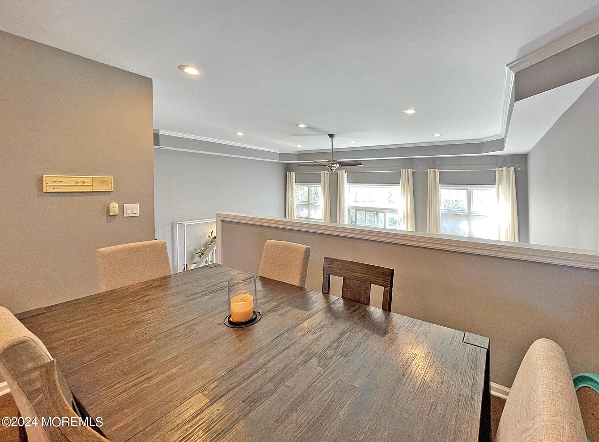 139 3rd Street, Unit 2 Keyport, NJ 07735 - Photo 10 of 36 a view of a dining room with furniture and wooden floor