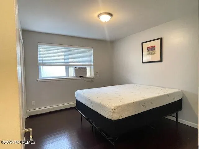 a room with a table and a window