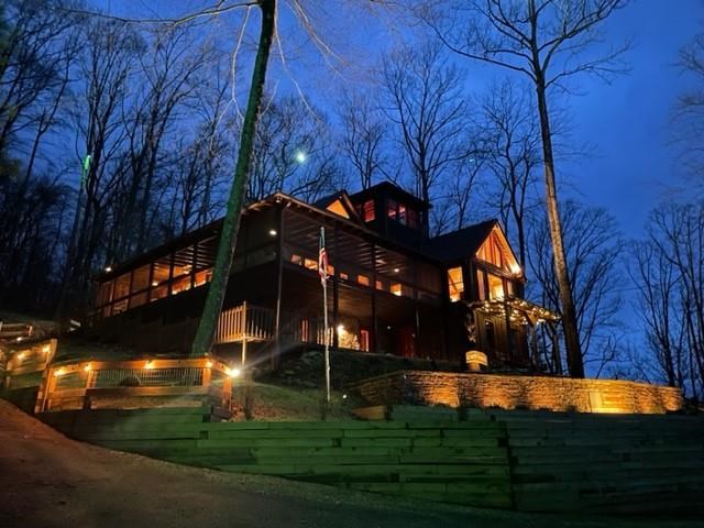 Undisclosed Address Blue Ridge, GA 30513 - Photo 44 of 51 a view of a yard