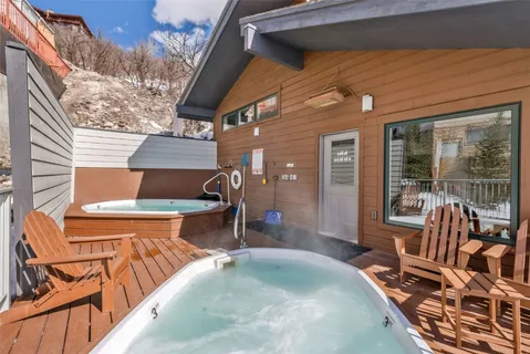 a view of a building with a outdoor space