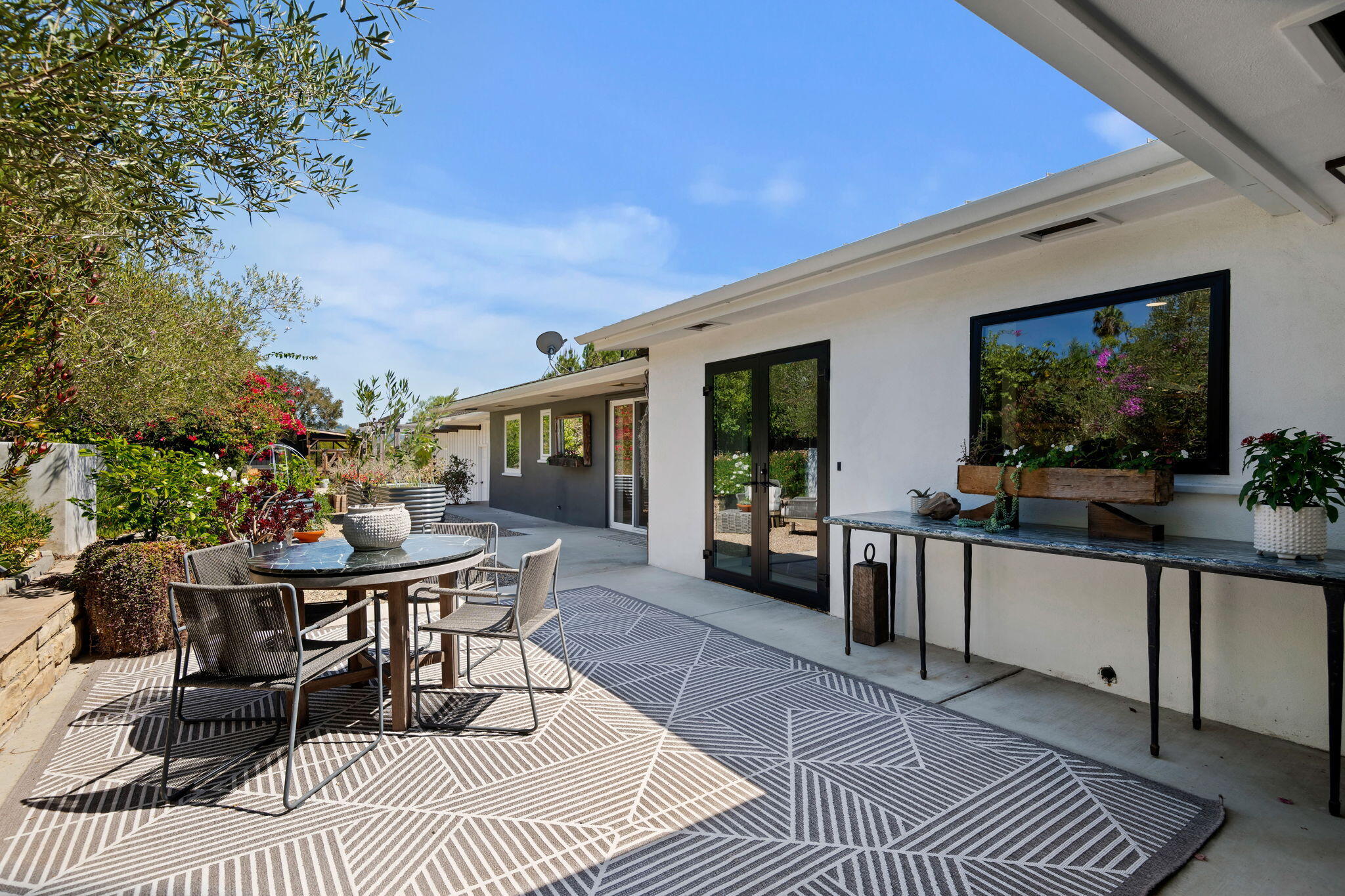 840 San Roque Road Santa Barbara, CA 93105 - Photo 14 of 68 Patio Off Kitchen
