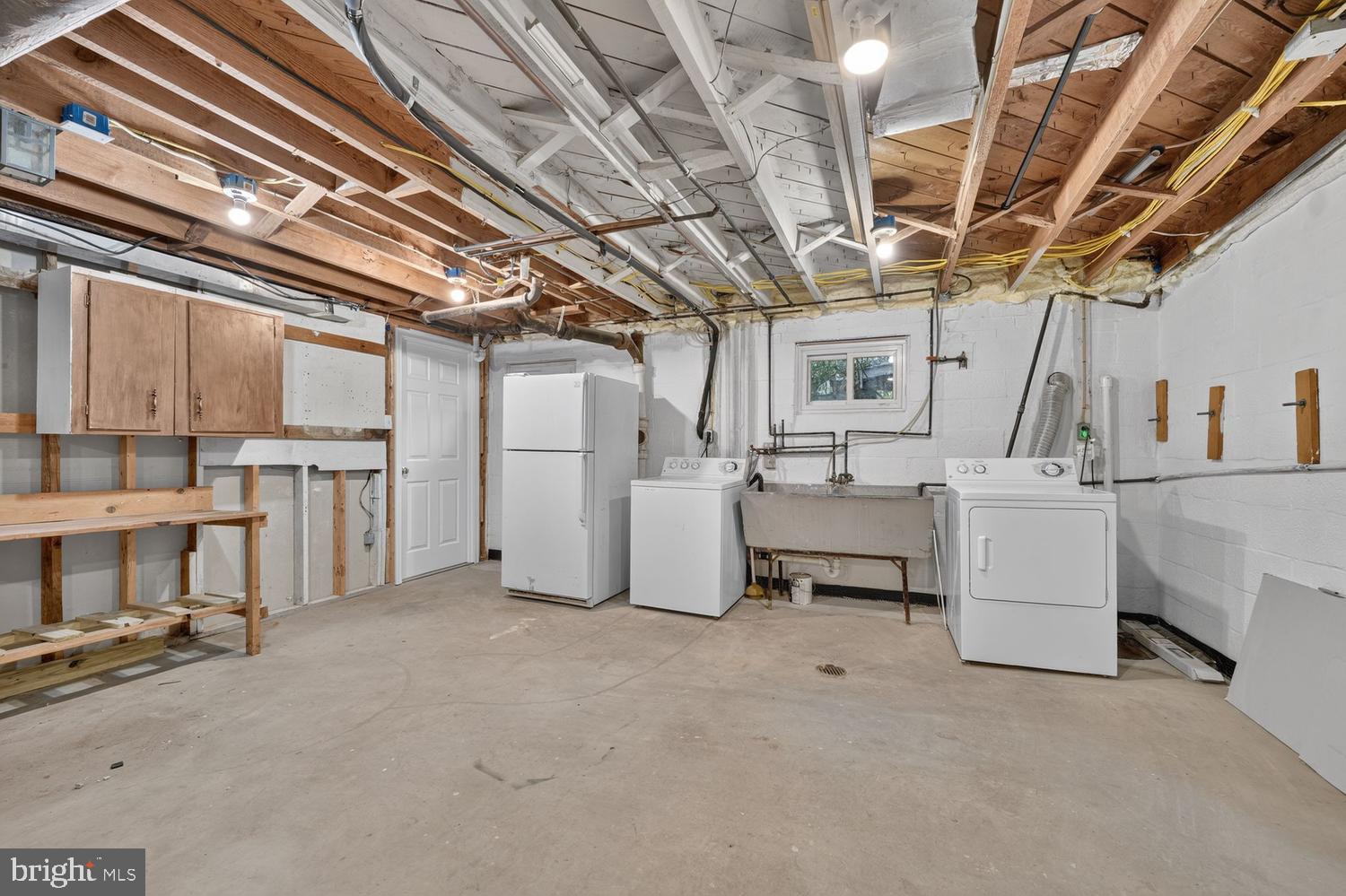 1503 Crest Road Silver Spring, MD 20902 - Photo 23 of 34 Huge basement laundry room, storage, & workshop