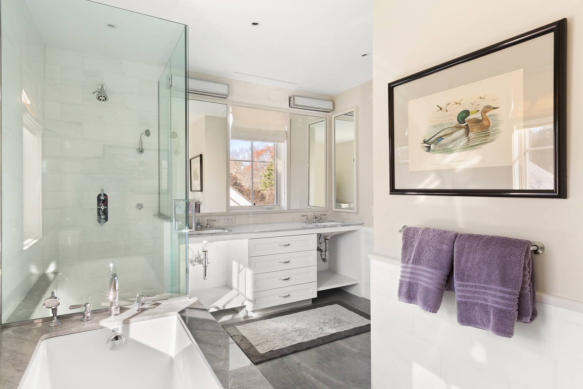 467 Further Lane Amagansett, NY 11930 - Photo 19 of 23 a spacious bathroom with a tub shower and sink