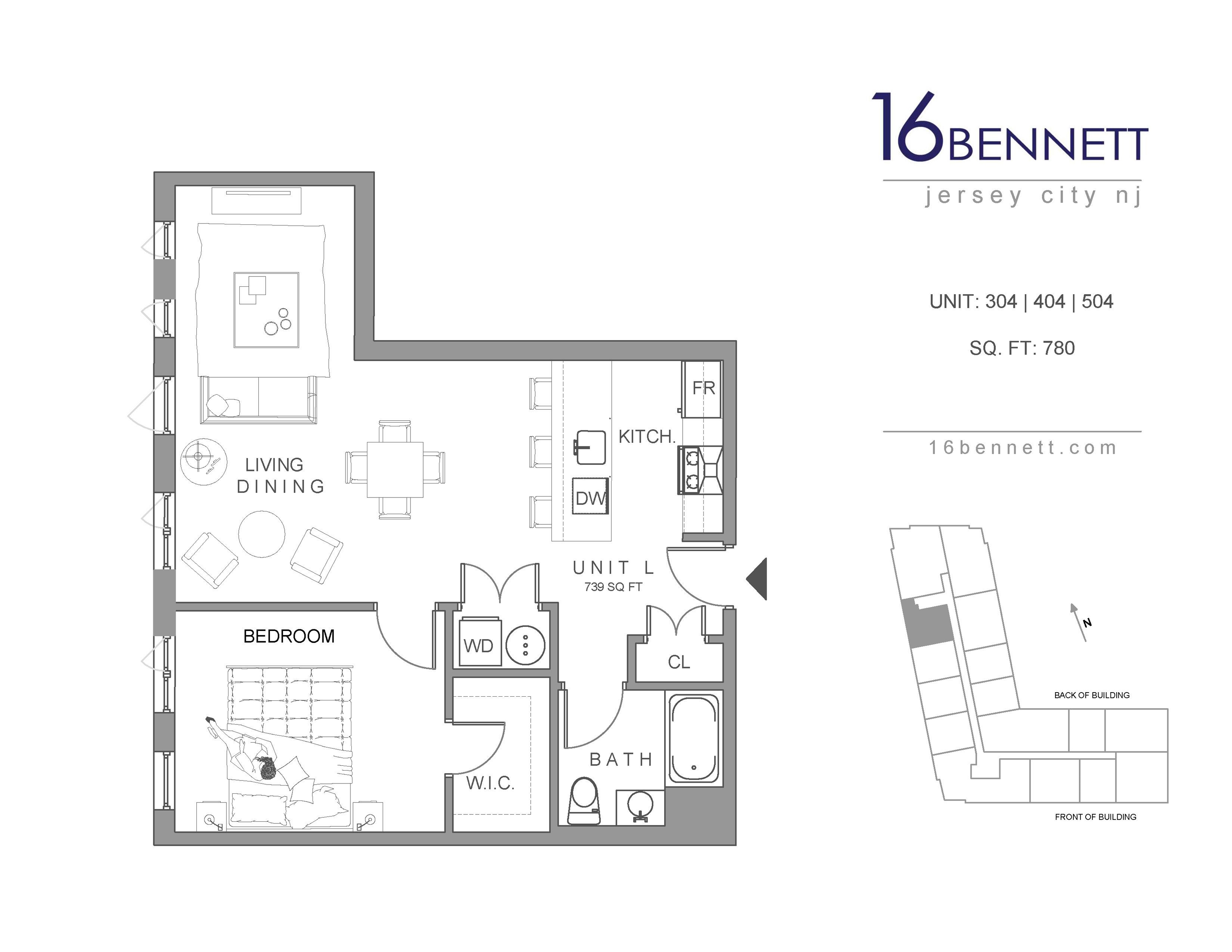 16 Bennett Street, Unit 504 Jersey City, NJ 07304 - Photo 17 of 24 unknown