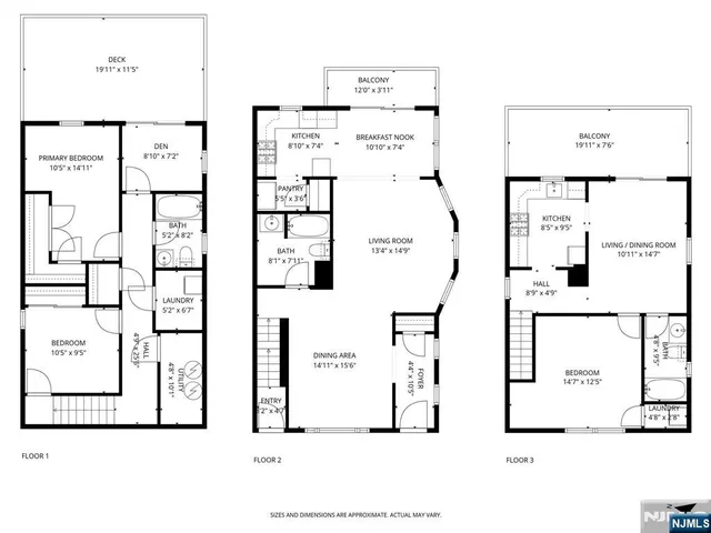 a picture of a floor plan