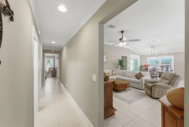 a close up of a walk in front of a building