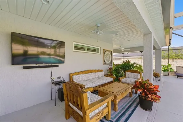 a view of a dining room and chandelier furniture and a chandelier