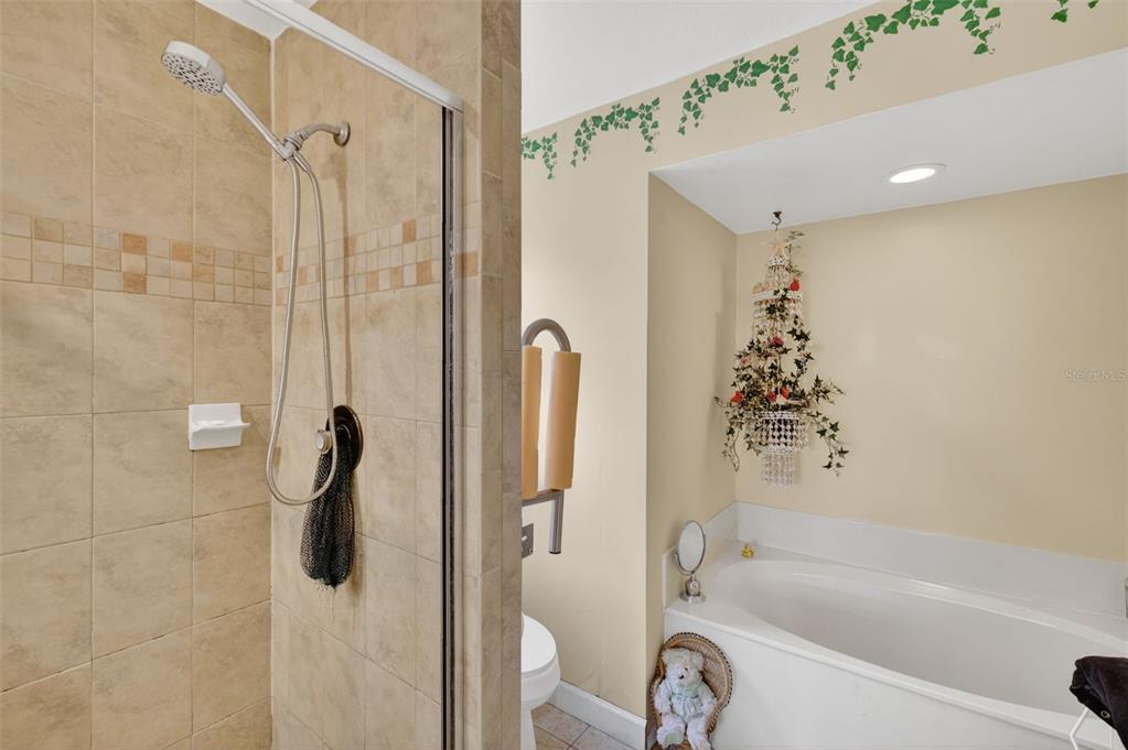562 Hassocks Loop Lake Mary, FL 32746 - Photo 24 of 34 a bathroom with a tub a sink and a shower