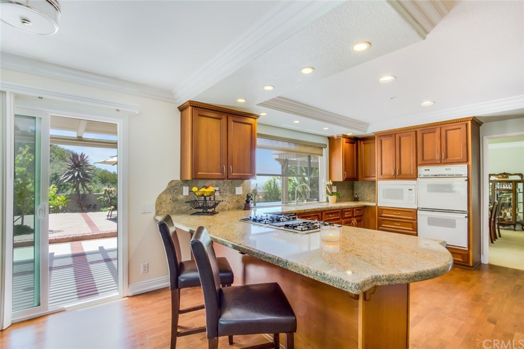 30 Santa Clara San Clemente, CA 92672 - Photo 5 of 31 Kitchen has lots of counter space and room for bar seating. All lights throughout home are LED.