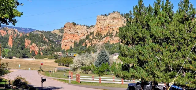 a view of a city street