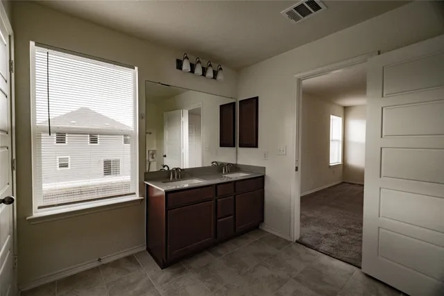 a view of a walk in closet