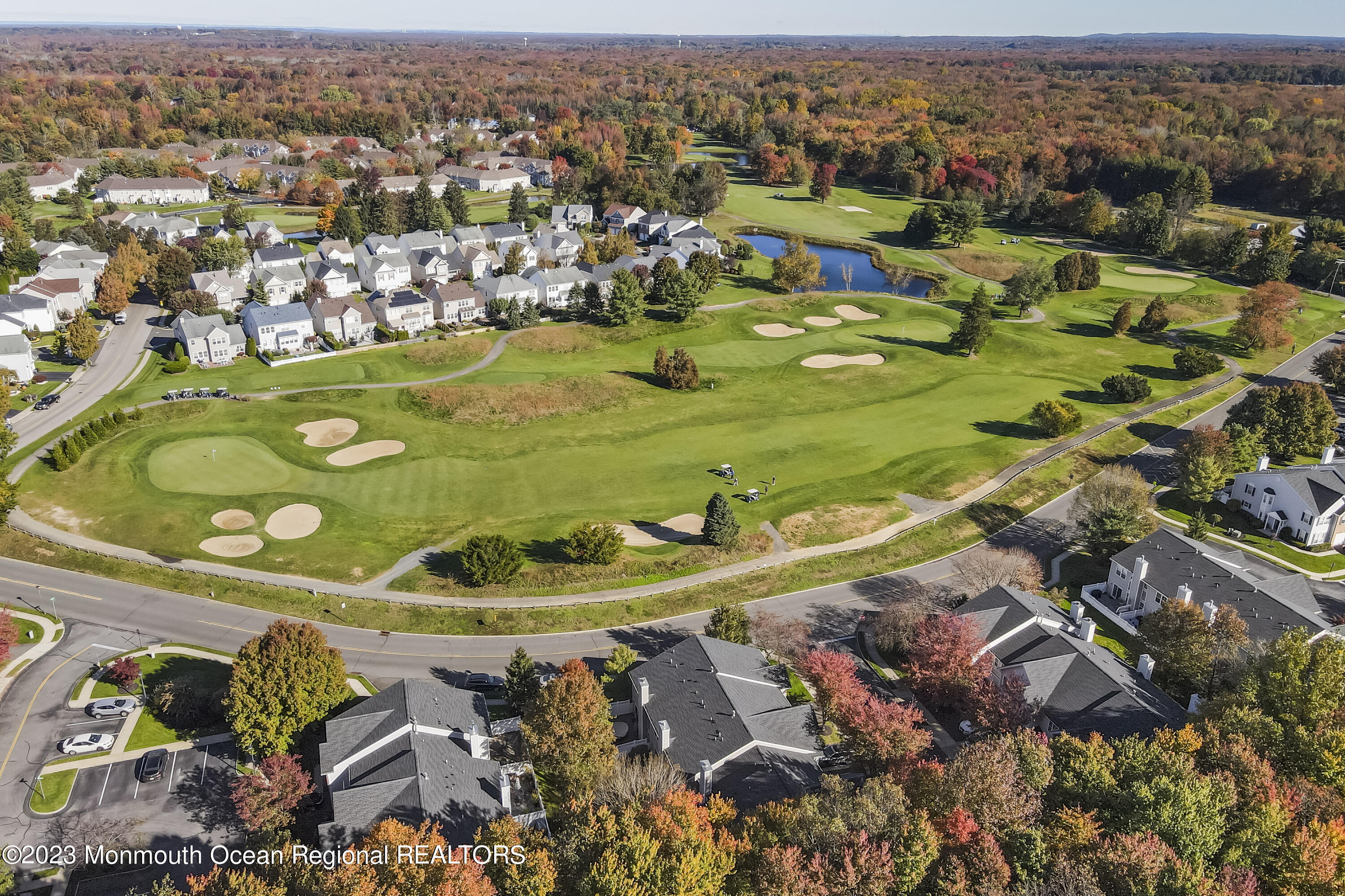 1 Waterville Road Manalapan, NJ 07726 - Photo 32 of 43 aerial golf 3