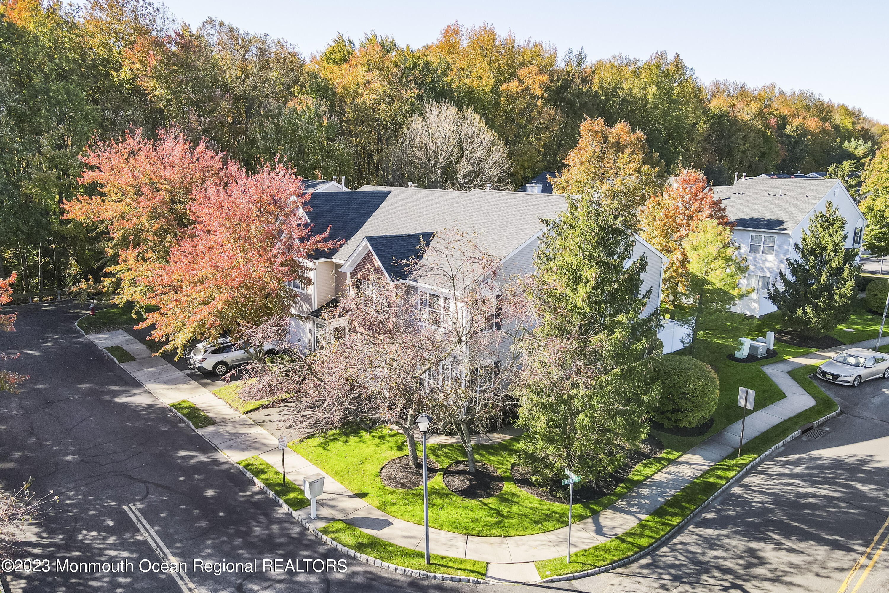 1 Waterville Road Manalapan, NJ 07726 - Photo 36 of 43 aerial house 2