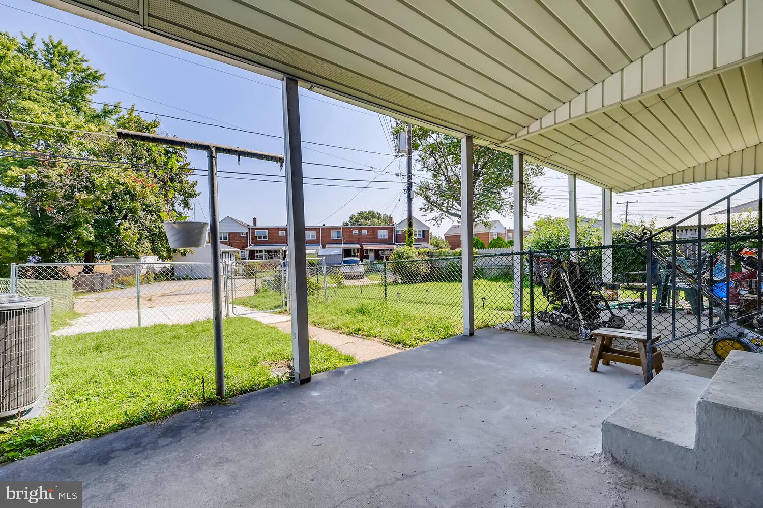 2720 Moorgate Road Baltimore, MD 21222 - Photo 25 of 28 a view of a backyard with sitting area