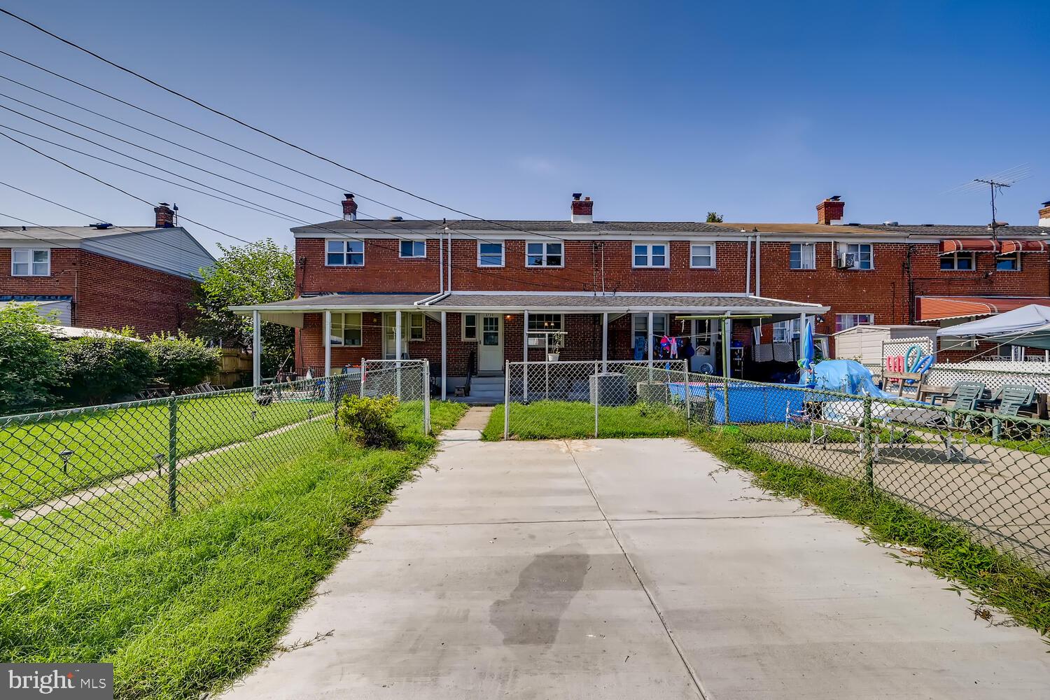 2720 Moorgate Road Baltimore, MD 21222 - Photo 27 of 28 a view of a brick building next to a yard