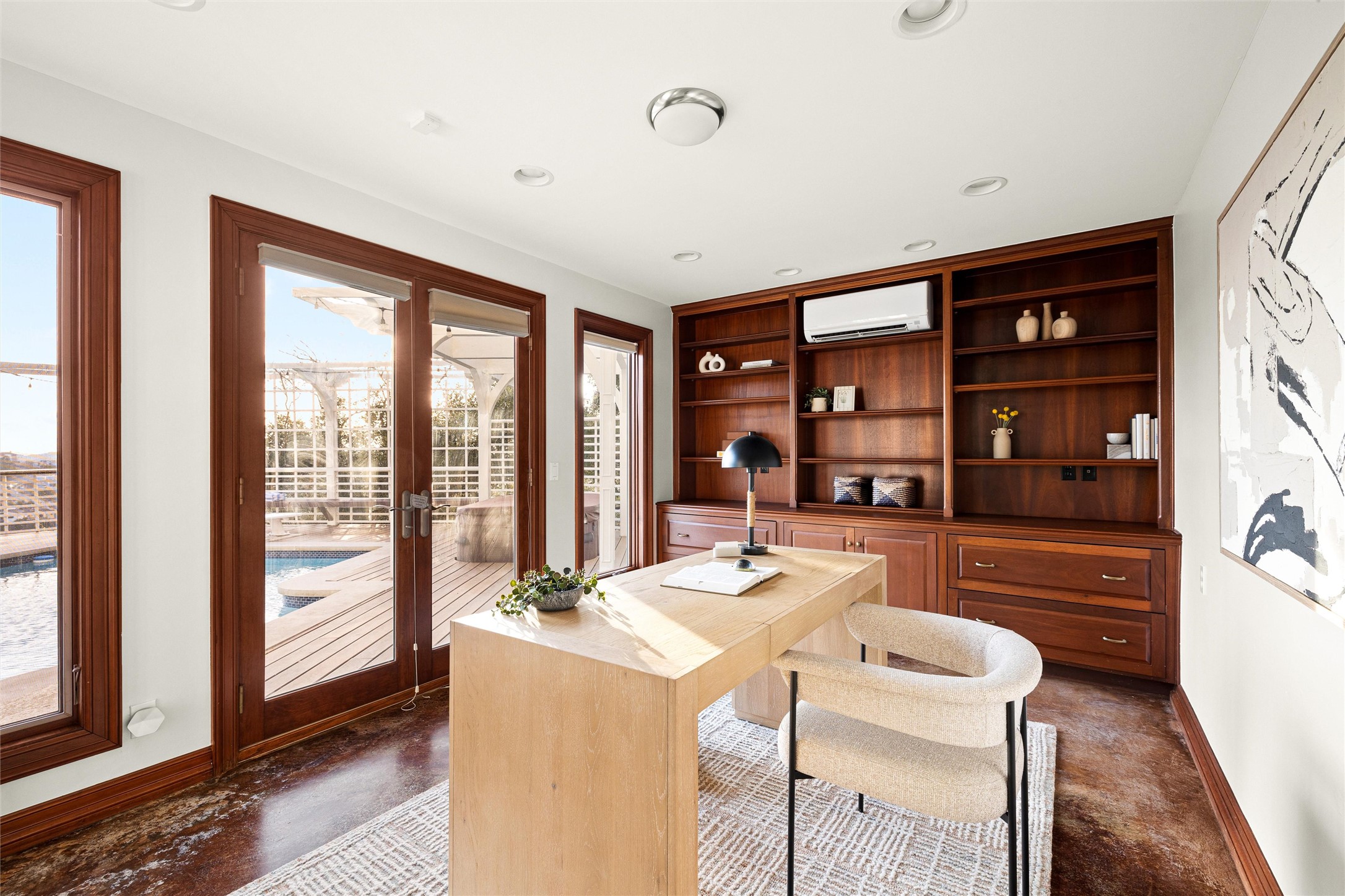 5301 Valburn Circle Austin, TX 78731 - Photo 25 of 39 a room with a couch and a table