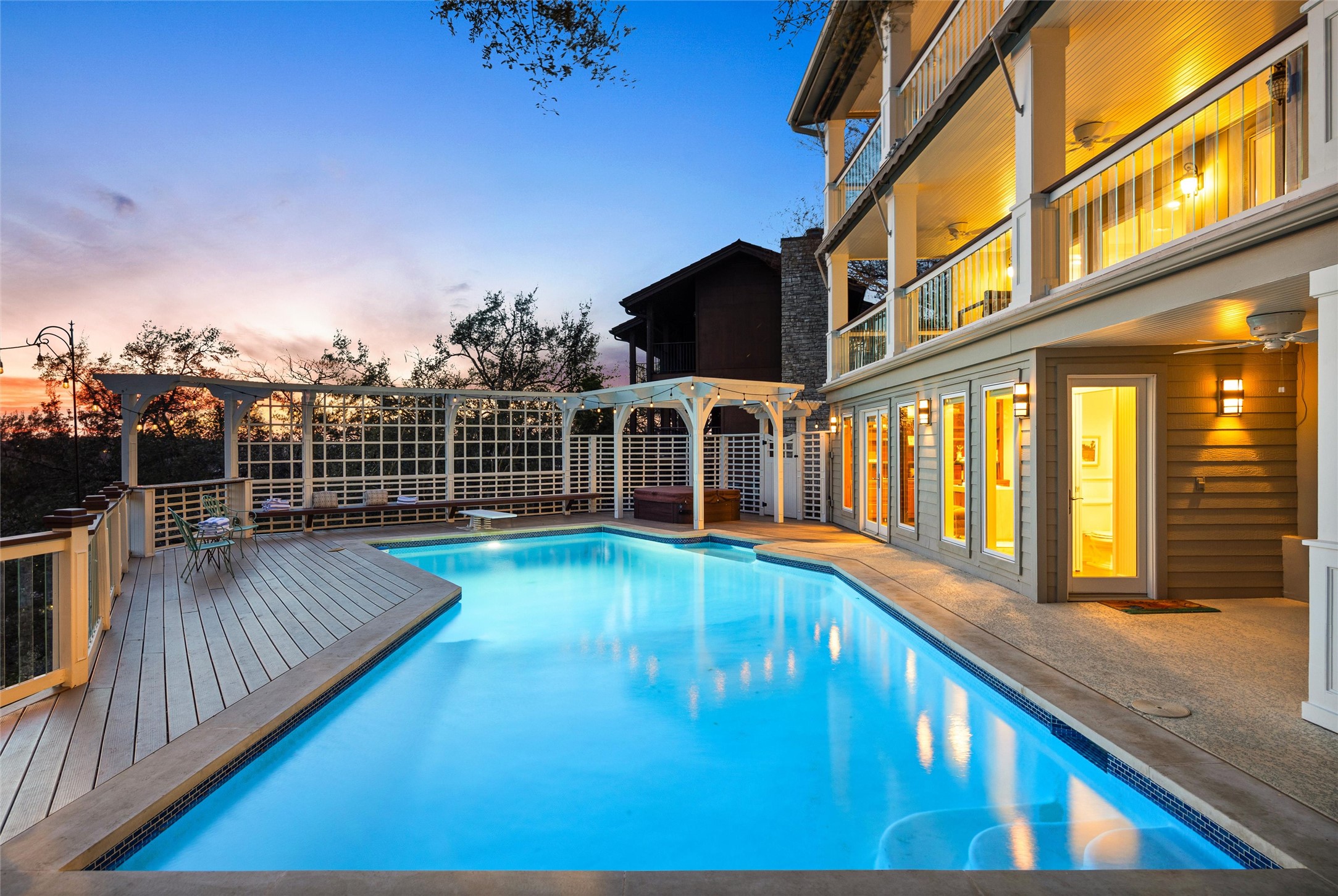 5301 Valburn Circle Austin, TX 78731 - Photo 28 of 39 a view of a house with pool and sitting area
