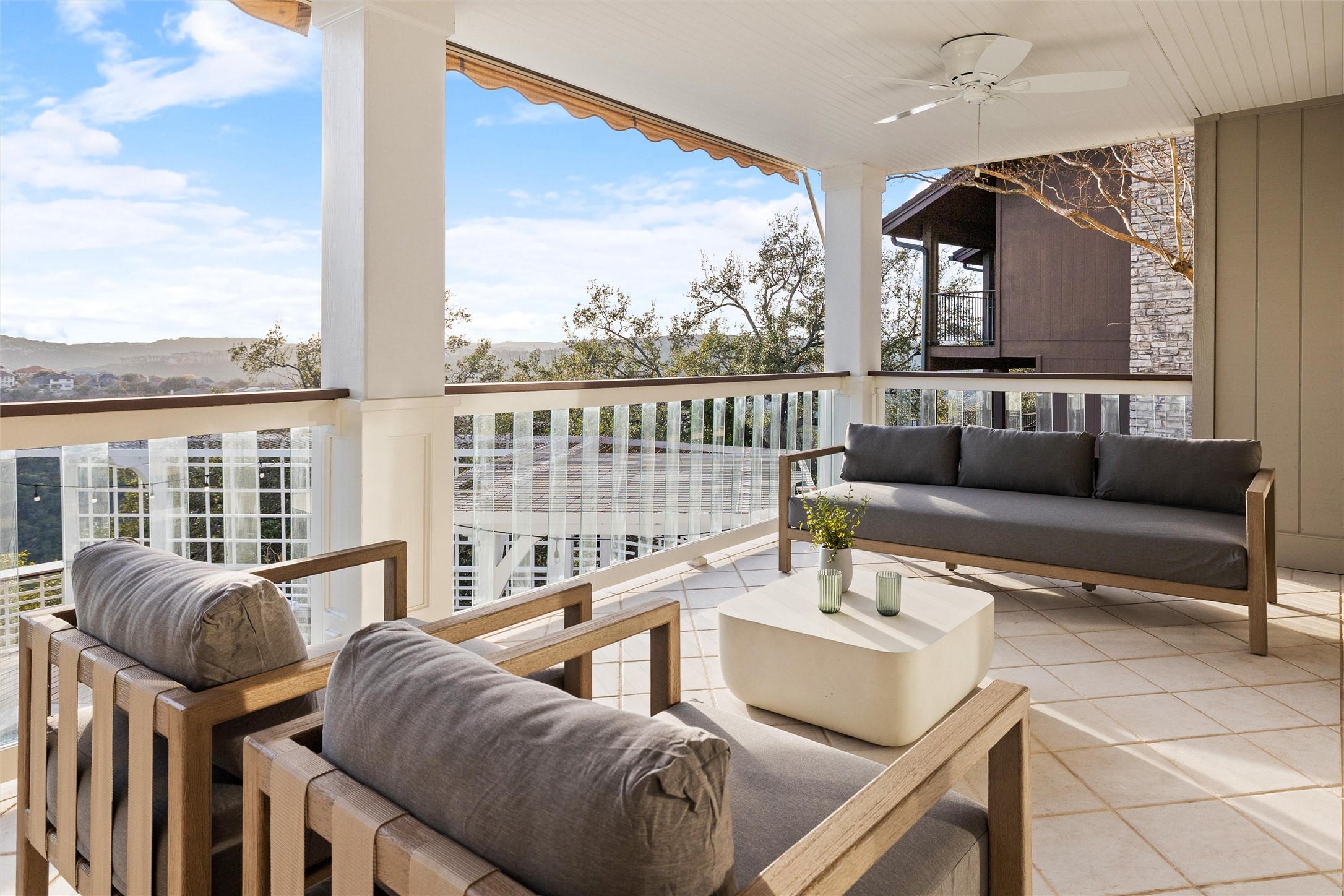 5301 Valburn Circle Austin, TX 78731 - Photo 29 of 39 a living room with furniture and a large window