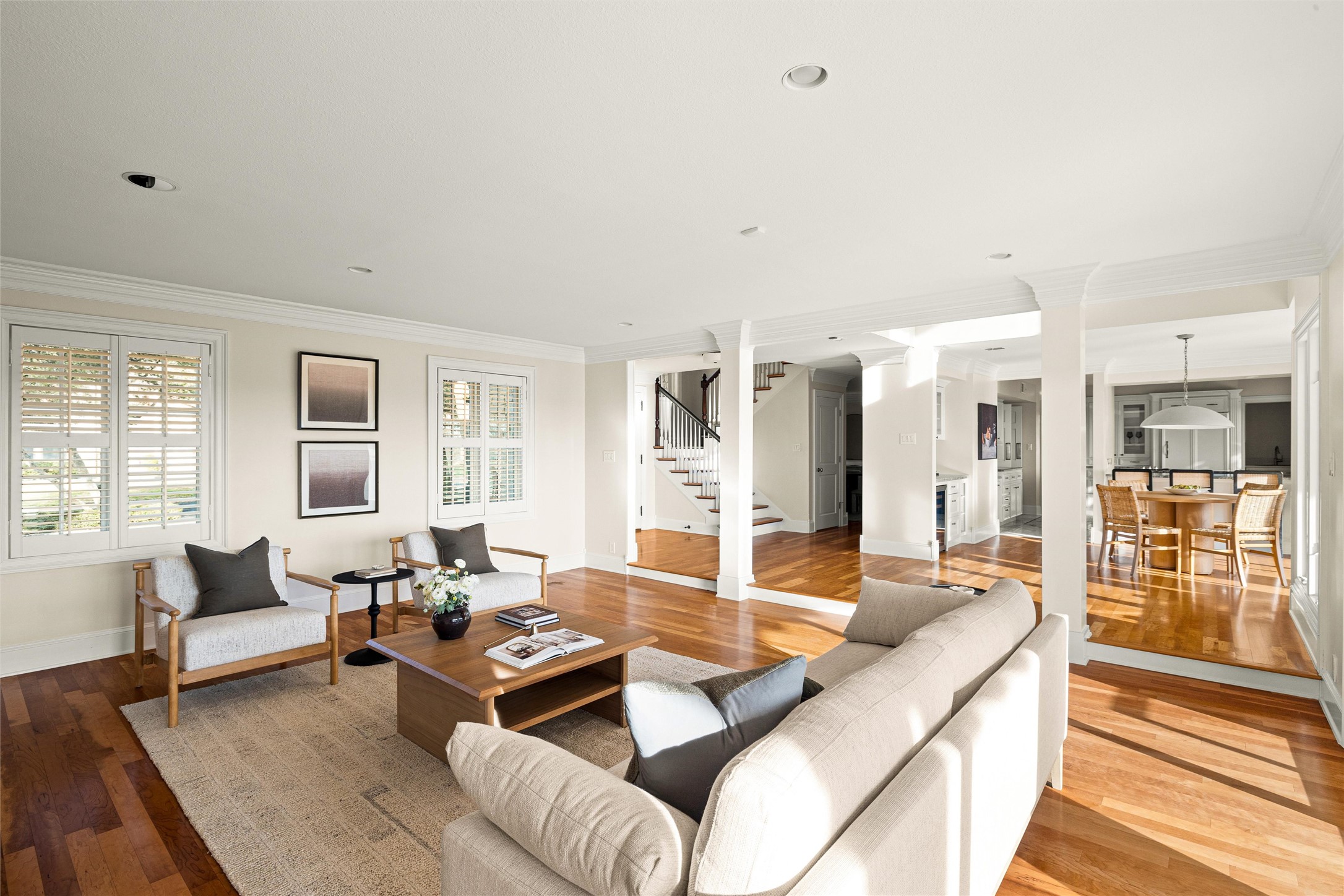 5301 Valburn Circle Austin, TX 78731 - Photo 6 of 39 a living room with furniture wooden floor and a large window