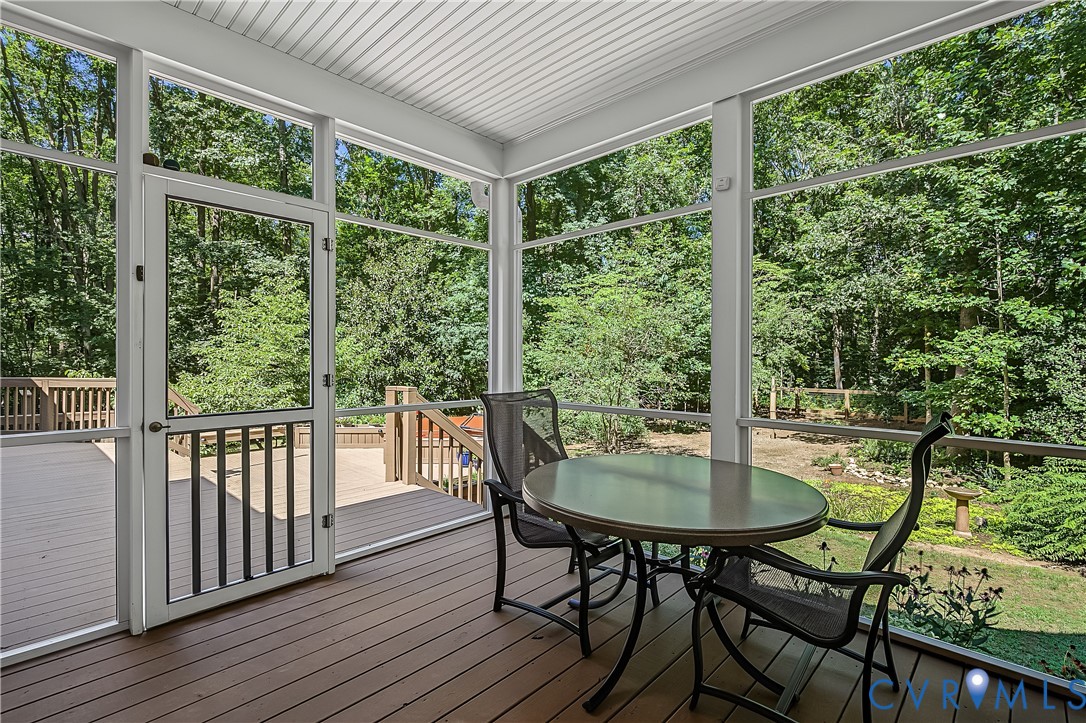 2431 Magnolia Ridge Maidens, VA 23102 - Photo 32 of 43 Screened-in porch offers a peaceful place to enjoy