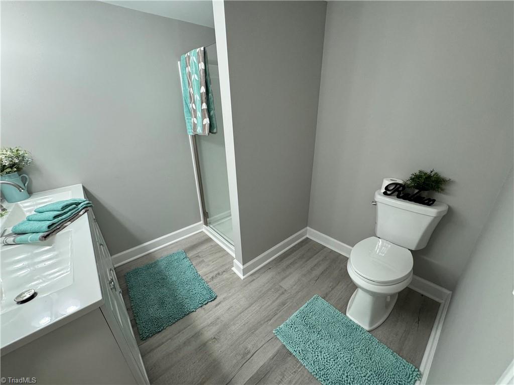 5515 Bethania Road Pfafftown, NC 27040 - Photo 25 of 49 Walk in shower