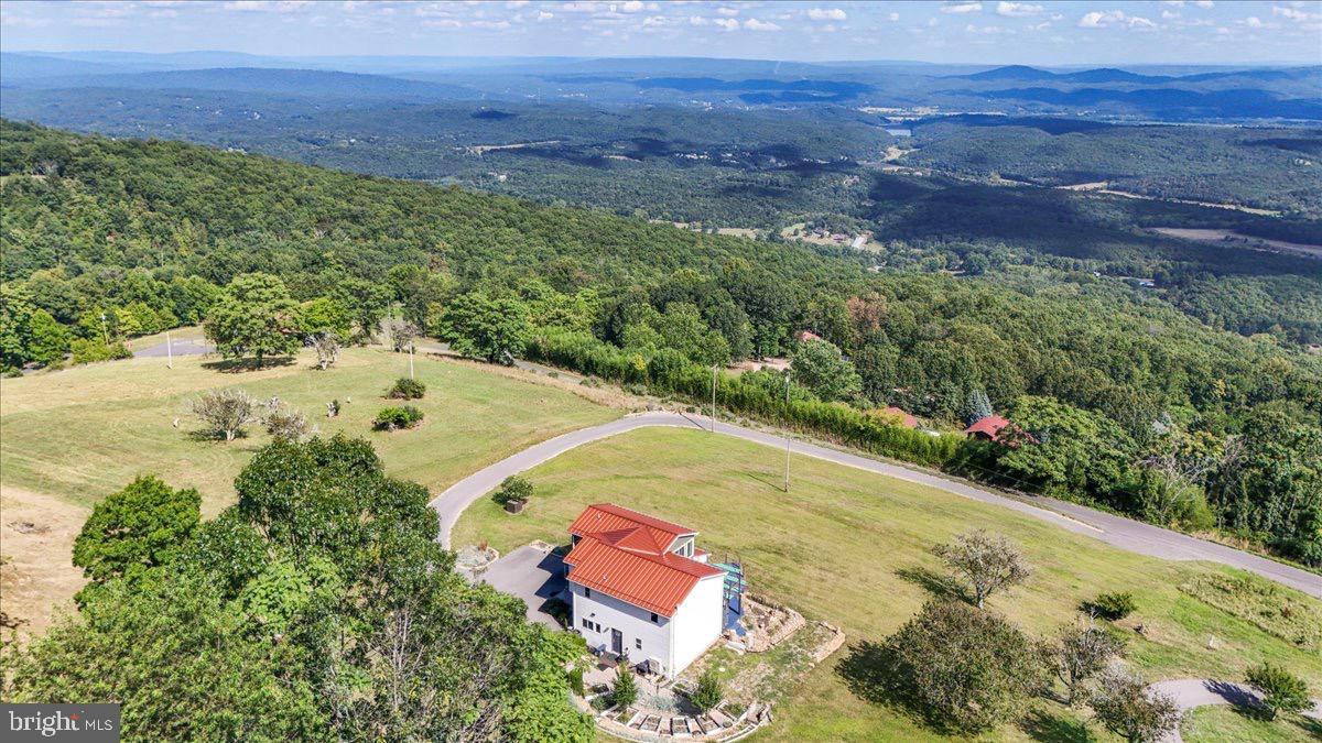 9475 Waxler Road Keyser, WV 26726 - Photo 56 of 61 an aerial view of a house with a yard