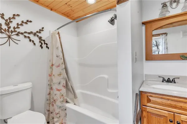 a bathroom with a sink a toilet and a bathtub