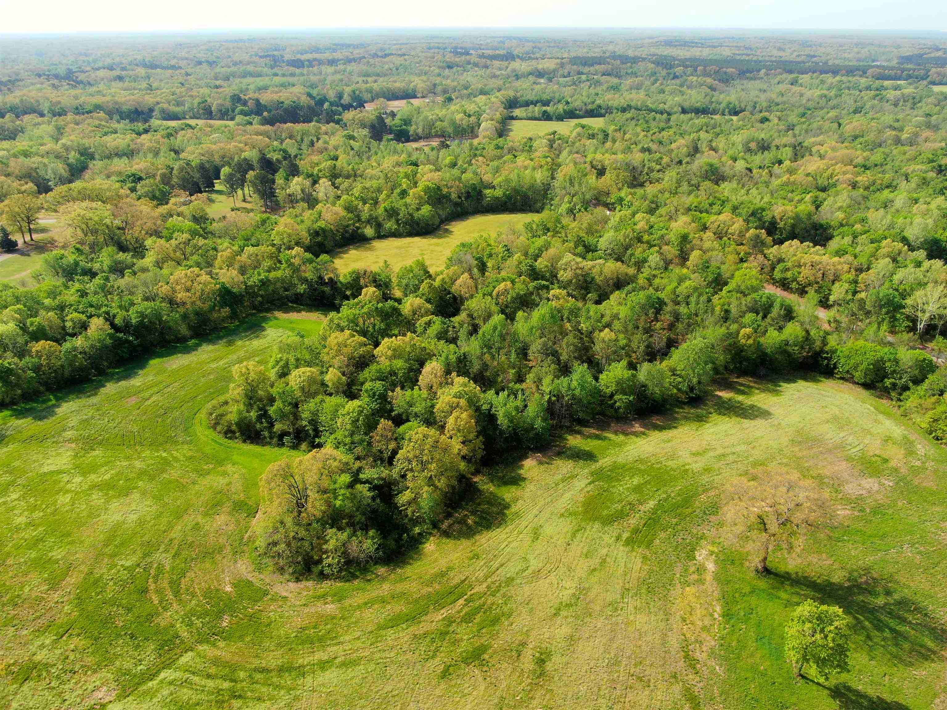 A Burnett Road Williston, TN 38076 - Photo 21 of 25 an aerial view of residential houses with outdoor space and trees