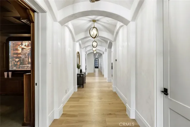 a bathroom with a tub and shower