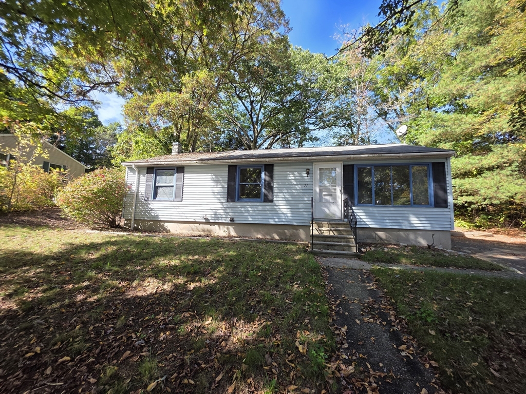 71 Wendell Street Athol, MA 01331 - Photo 2 of 12 a front view of a house with garden