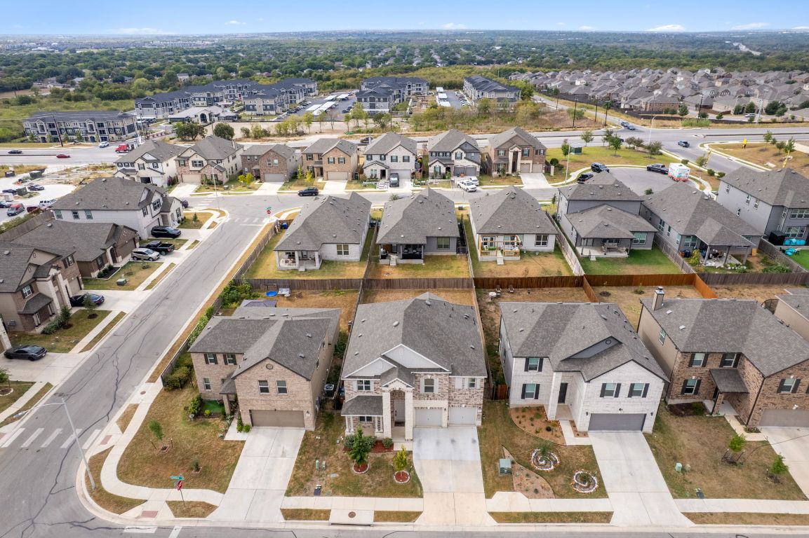 7808 Lawford Way Austin, TX 78744 - Photo 33 of 40 Aerial perspective of suburban area