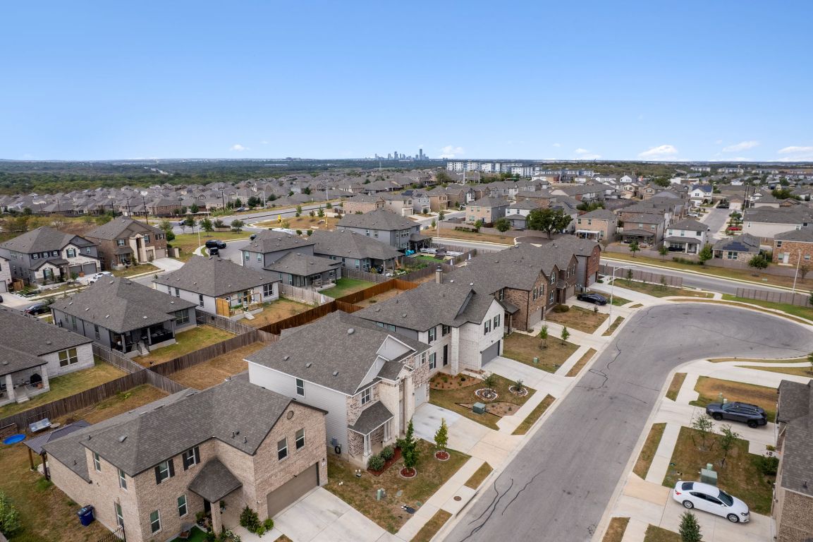 7808 Lawford Way Austin, TX 78744 - Photo 34 of 40 Aerial view of residential area