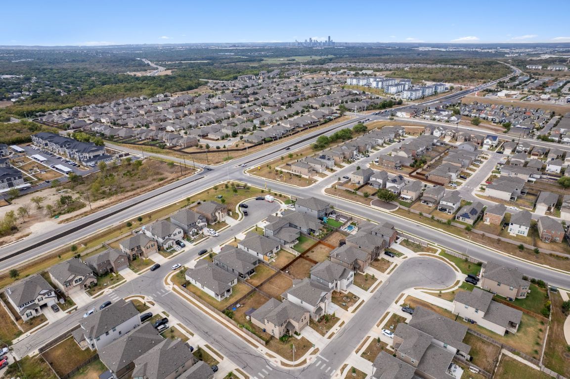 7808 Lawford Way Austin, TX 78744 - Photo 35 of 40 Aerial view of property's location featuring nearby suburban area
