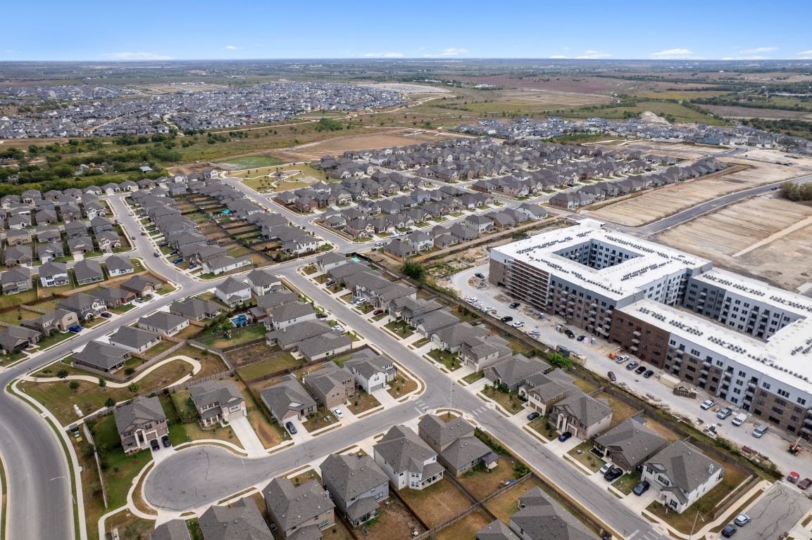 7808 Lawford Way Austin, TX 78744 - Photo 38 of 40 Aerial overview of property's location with nearby suburban area