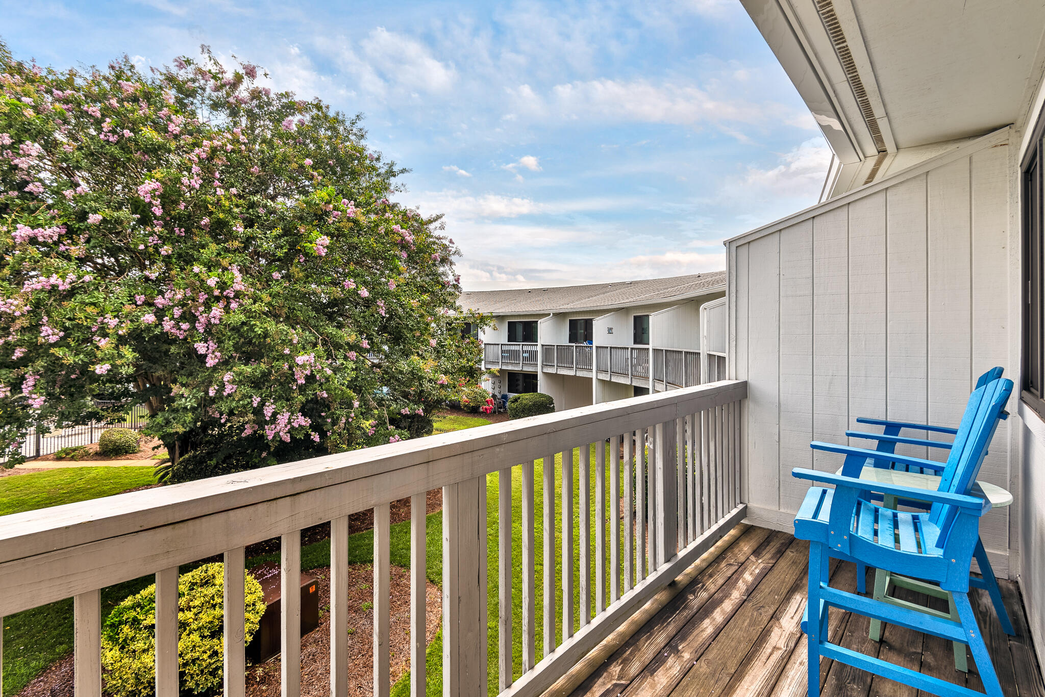 3605 East County Highway 30A, Unit 223 Santa Rosa Beach, FL 32459 - Photo 15 of 30 a view of a chair and table in the balcony