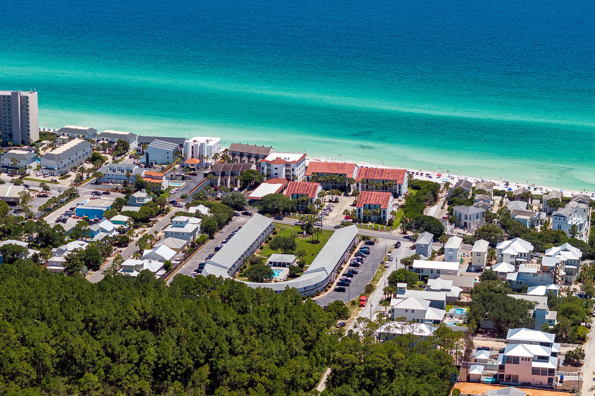3605 East County Highway 30A, Unit 223 Santa Rosa Beach, FL 32459 - Photo 18 of 30 an aerial view of multiple house